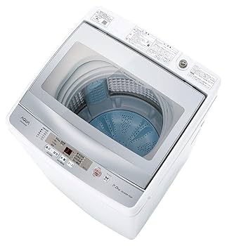 Amazon.co.jp: AQW-GS70H-W(ホワイト) 全自動洗濯機 上開き 洗濯